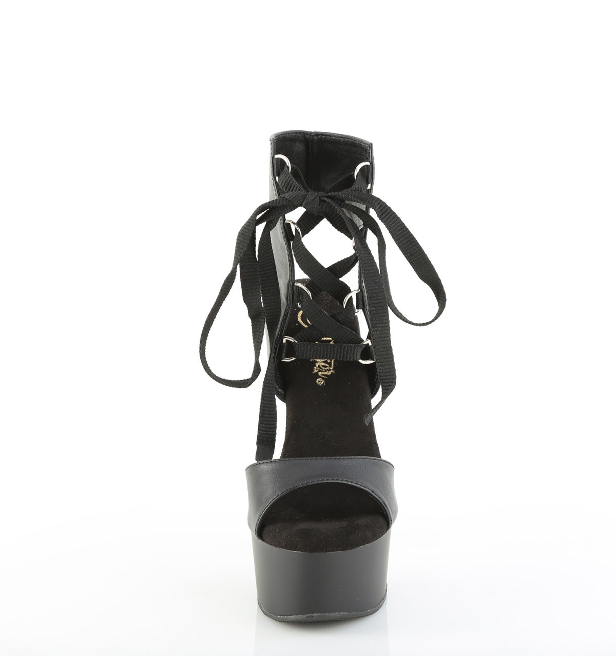 Pleaser Captiva 600-14 Lace-Up Sandal - Black - Bild 2