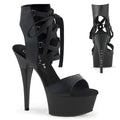 Pleaser Captiva 600-14 Lace-Up Sandal - Black