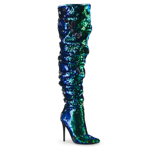 Pleaser Courtly 3011 Thigh High Boot