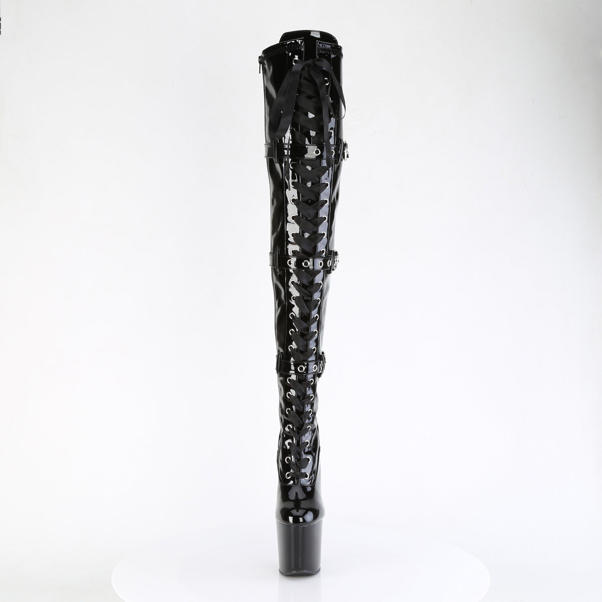 Pleaser Craze 3028 Lace-Up Boot - Black - Bild 4