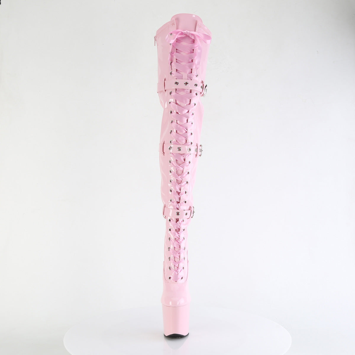 Pleaser Craze 3028 Lace-Up Boot - Baby Pink - Bild 2