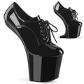 Pleaser Craze 860 Lace-Up Oxford Shoe - Black
