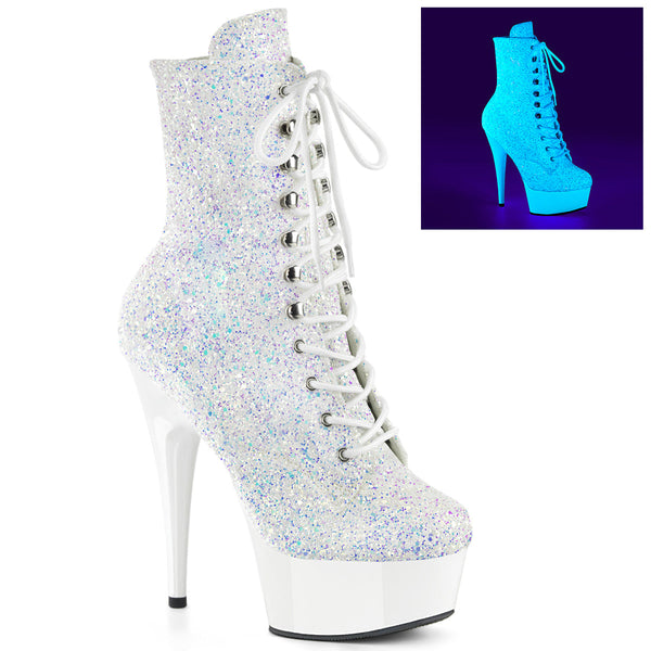 Pleaser Delight 1020LG Lace-Up Ankle Boot