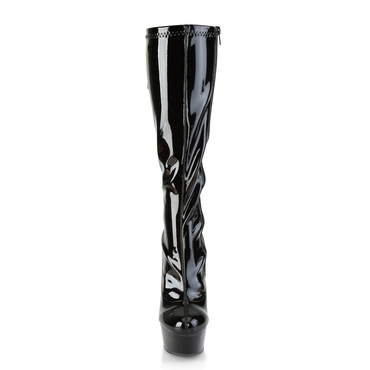 Pleaser Delight 2029 Knee High Boot - Black - Bild 2