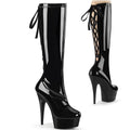 Pleaser Delight 2029 Knee High Boot - Black