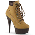 Pleaser Delight 600TL-02 Lace-Up Ankle Boot