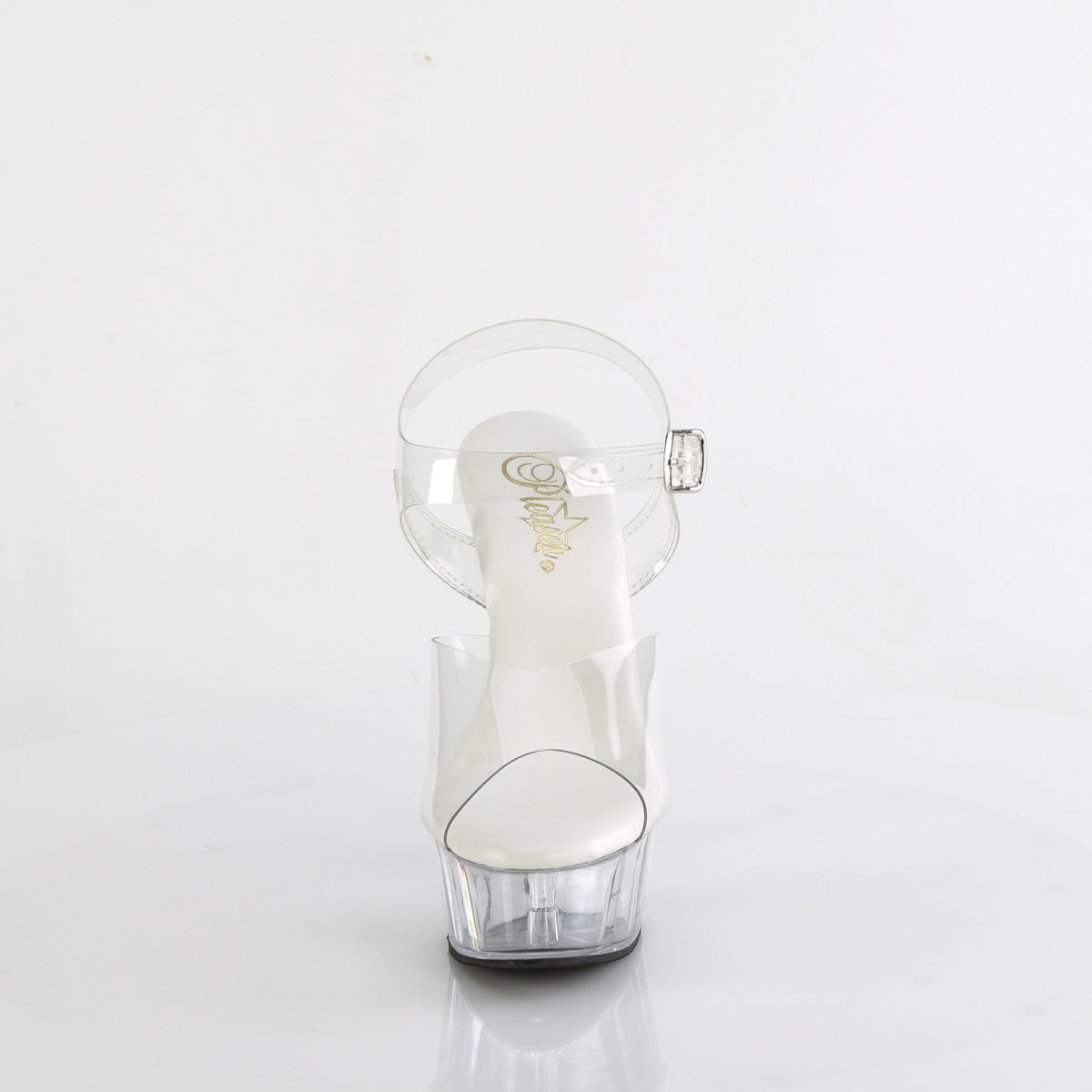 Pleaser Delight 608VL Strap Sandal - Clear - Bild 2