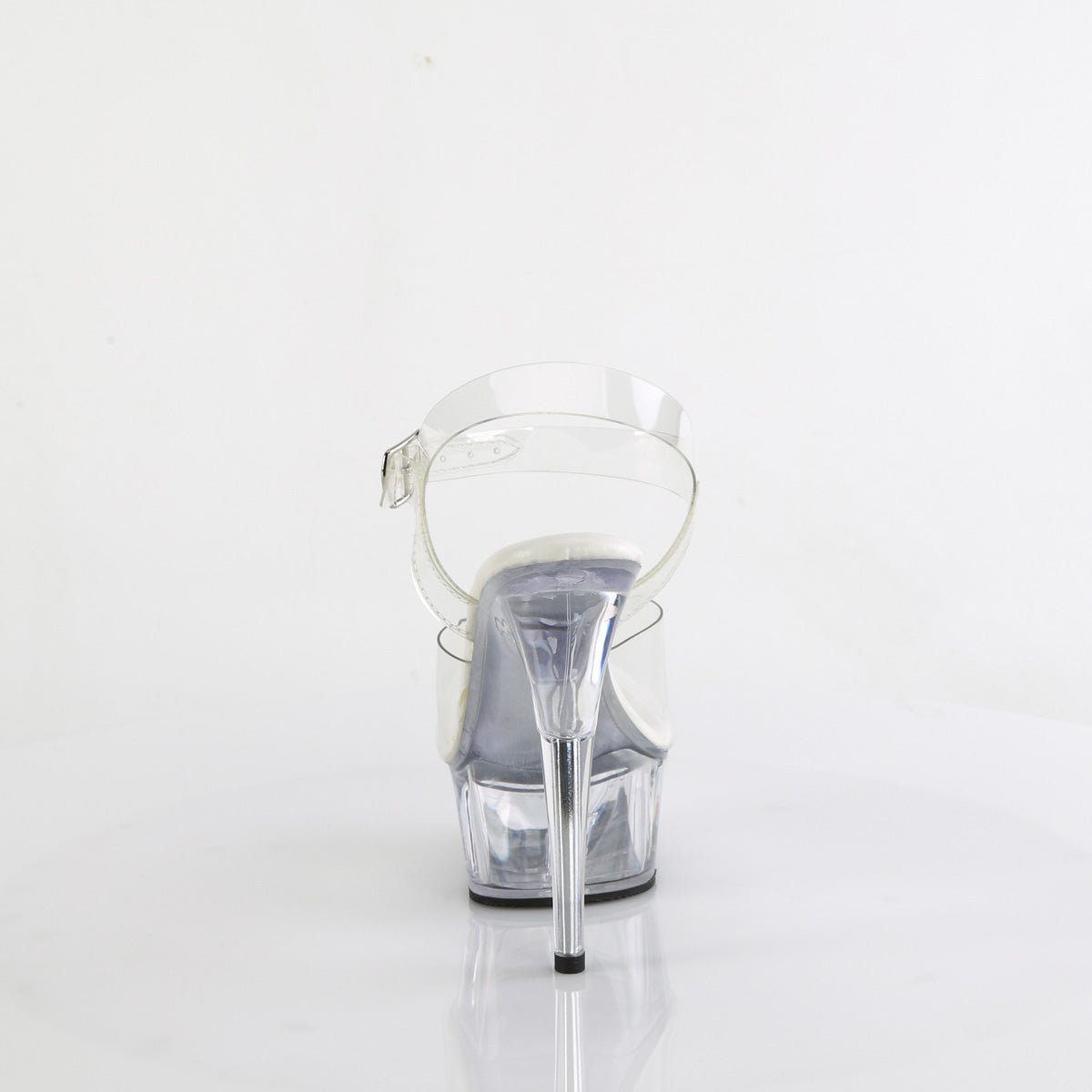Pleaser Delight 608VL Strap Sandal - Clear - Bild 4