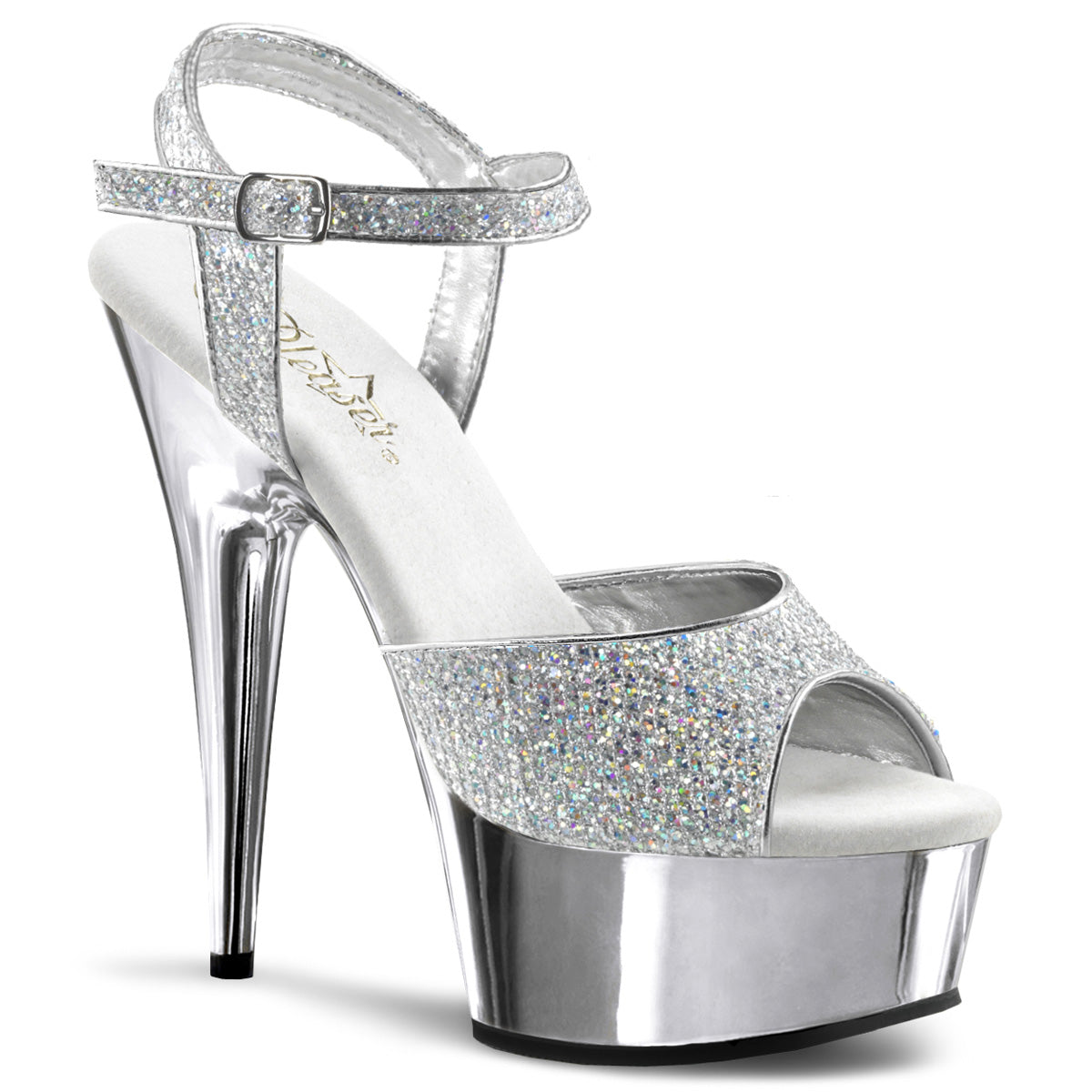 Pleaser Delight 609G Strap Sandal