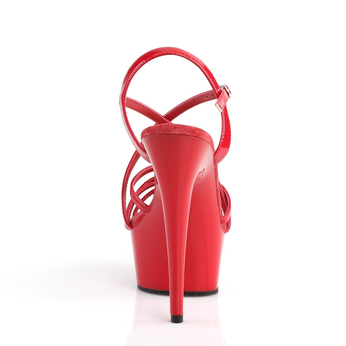 Pleaser Delight 613 Strap Sandal - Red - Bild 4