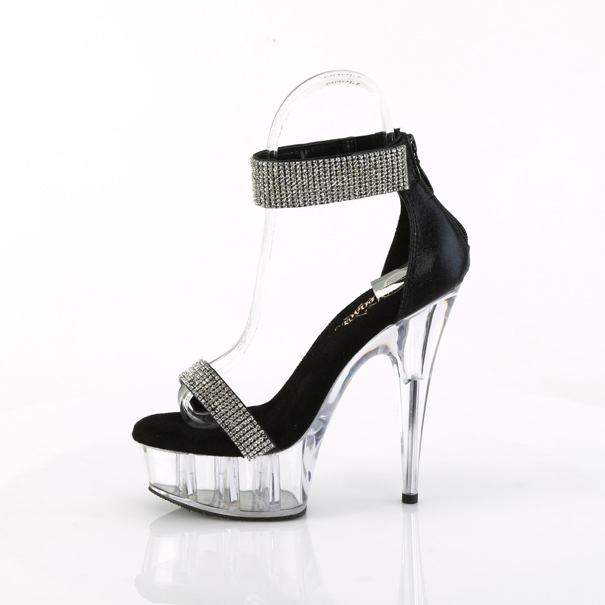 Pleaser Delight 641 Crystal Sandal - Bild 3