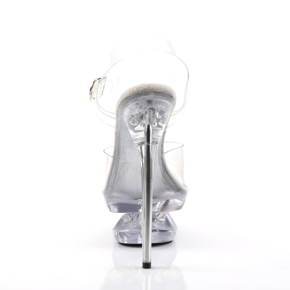 Pleaser Eclipse 608 Strap Sandal - Clear - Bild 4