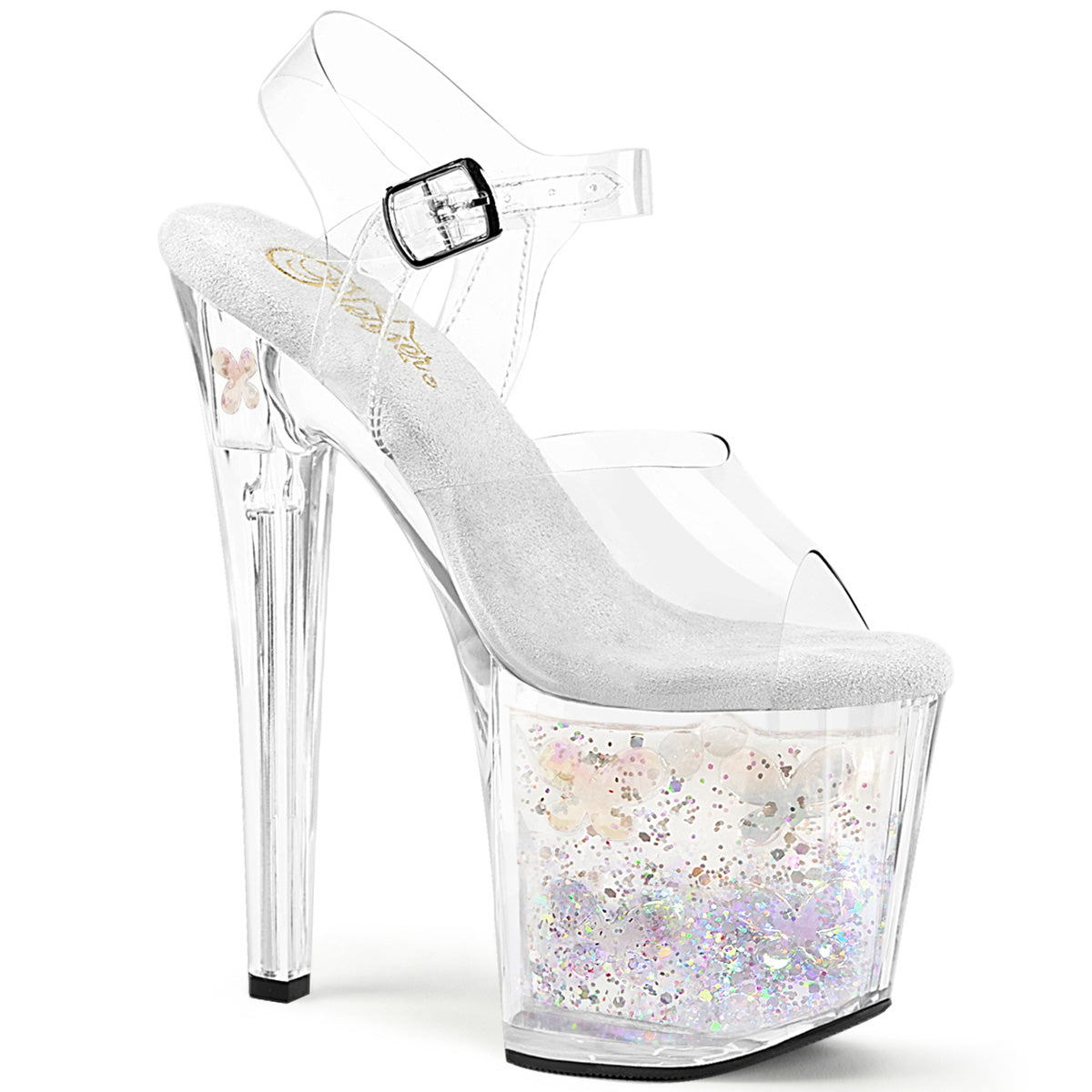 Pleaser Enchant 708AQUA-02 Strap Sandal