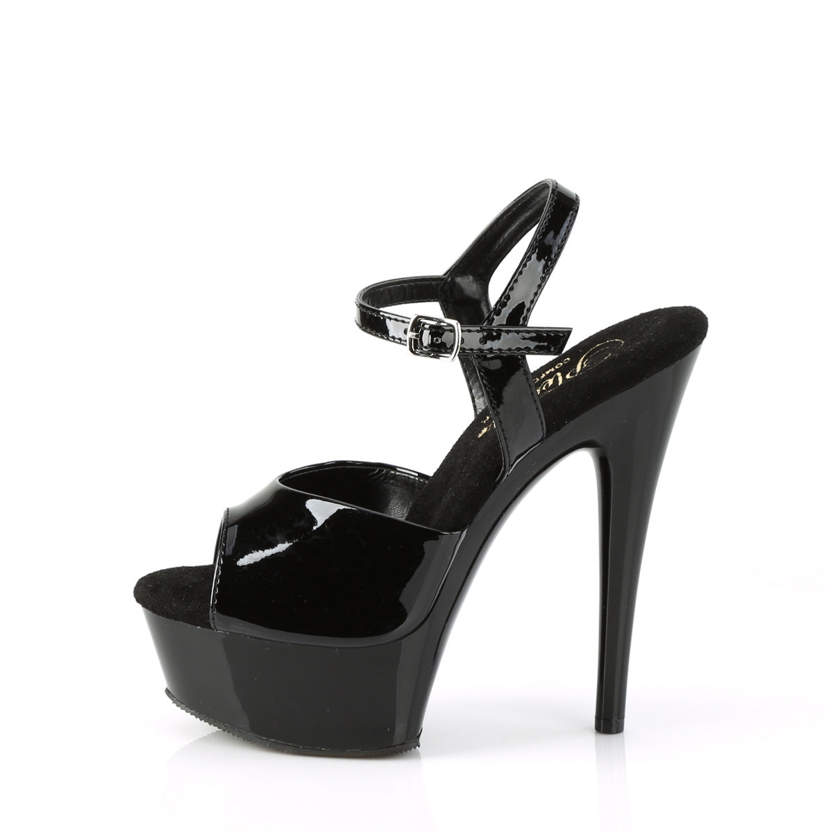 Pleaser Excite 609 Strap Sandal - Black - Bild 3