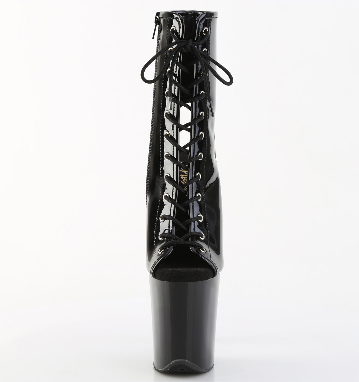 Pleaser Flamingo 1016 Lace-Up Ankle Boot - Black - Bild 2