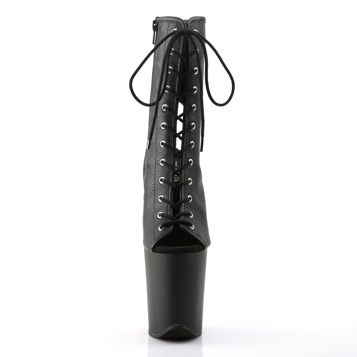 Pleaser Flamingo 1016 Lace-Up Ankle Boot - Black - Bild 2