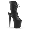Pleaser Flamingo 1016 Lace-Up Ankle Boot - Black