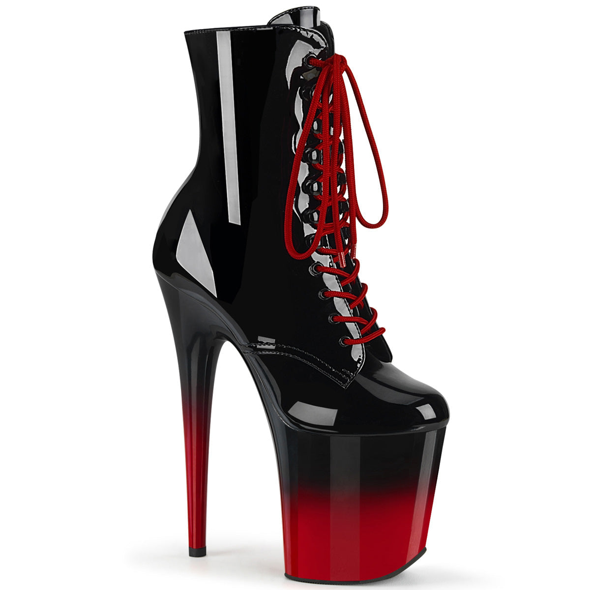 Pleaser Flamingo 1020BR-H Lace-Up Ankle Boot