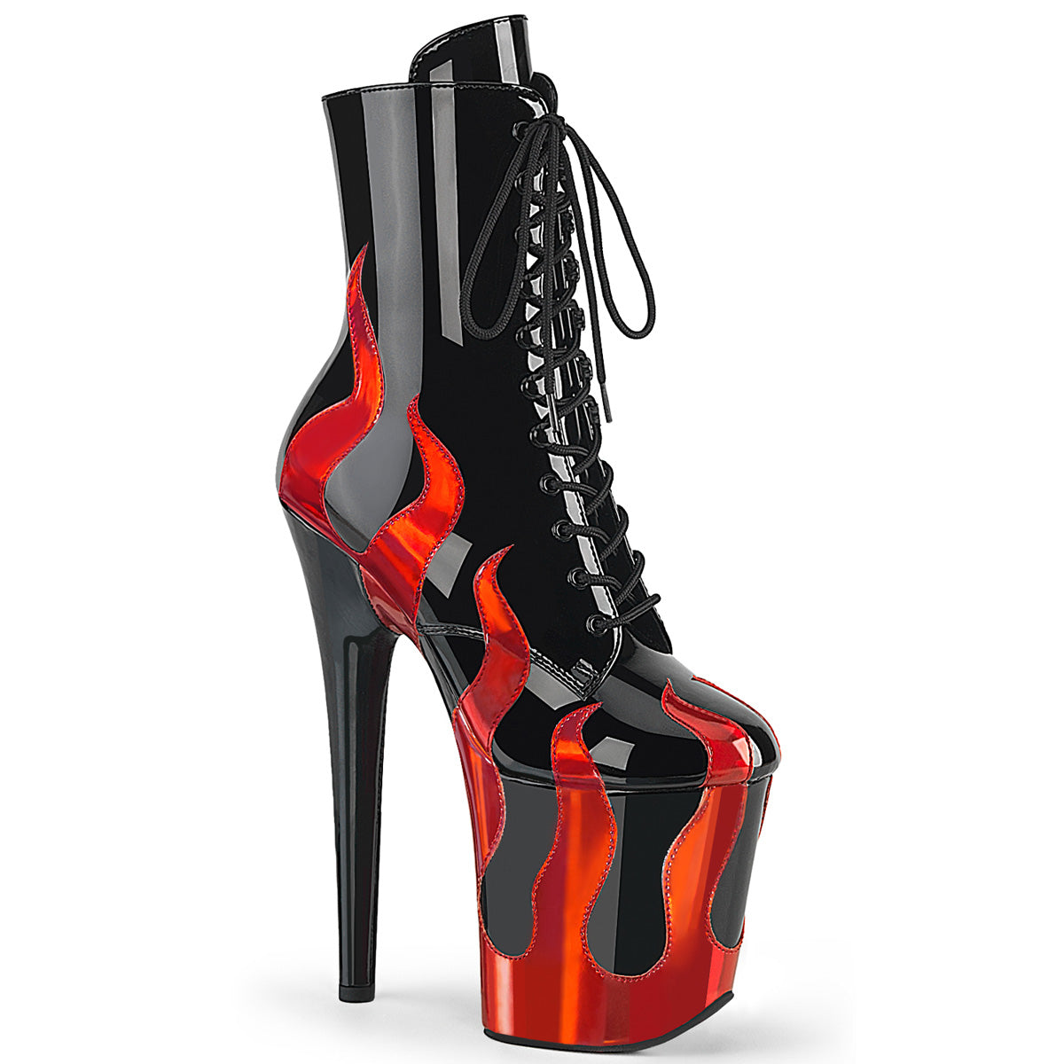 Pleaser Flamingo 1020FLM Lace-Up Ankle Boot