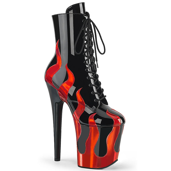 Pleaser Flamingo 1020FLM Lace-Up Ankle Boot