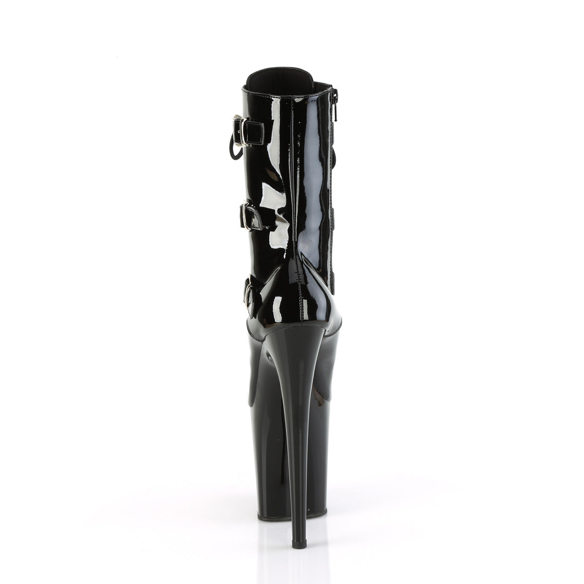 Pleaser Flamingo 1043 Lace-Up Ankle Boot - Black - Bild 4
