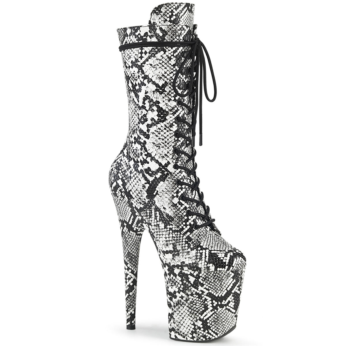 Pleaser Flamingo 1050SP Lace-Up Boot