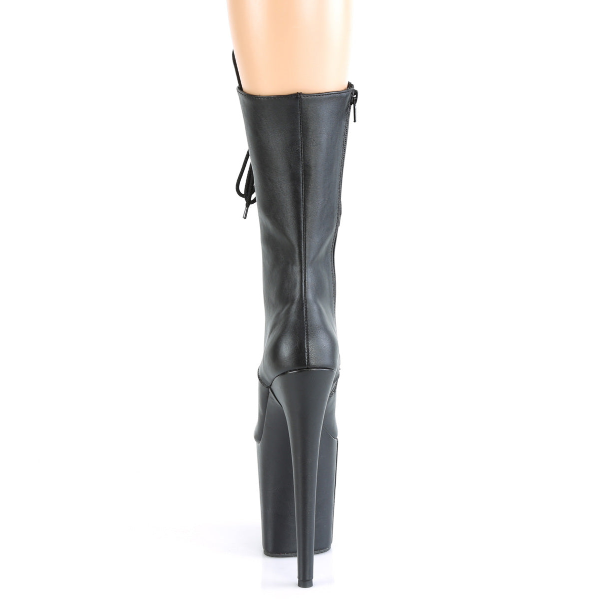 Pleaser Flamingo 1050WR Lace-Up Boot - Black - Bild 4