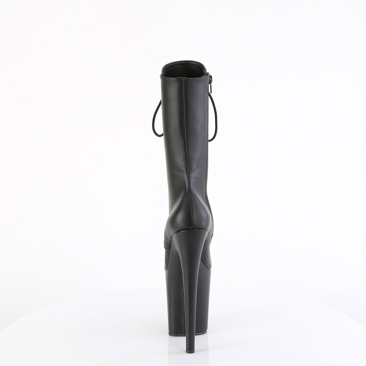 Pleaser Flamingo 1054 Lace-Up Boot - Black - Bild 4