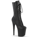Pleaser Flamingo 1054 Lace-Up Boot - Black