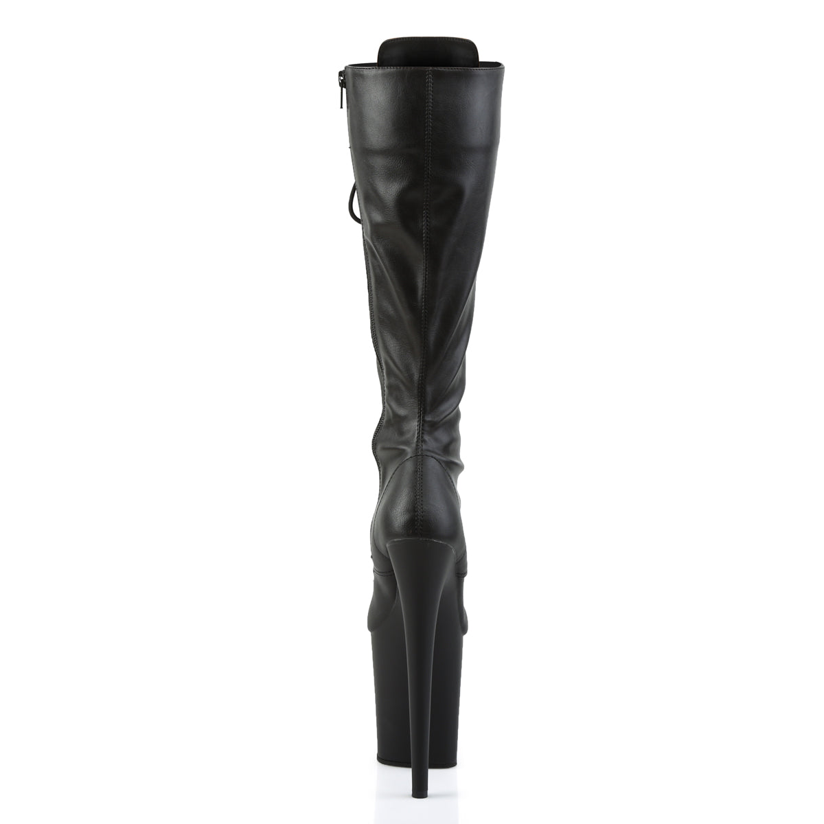 Pleaser Flamingo 2023 Lace-Up Knee High Boot - Black - Bild 4