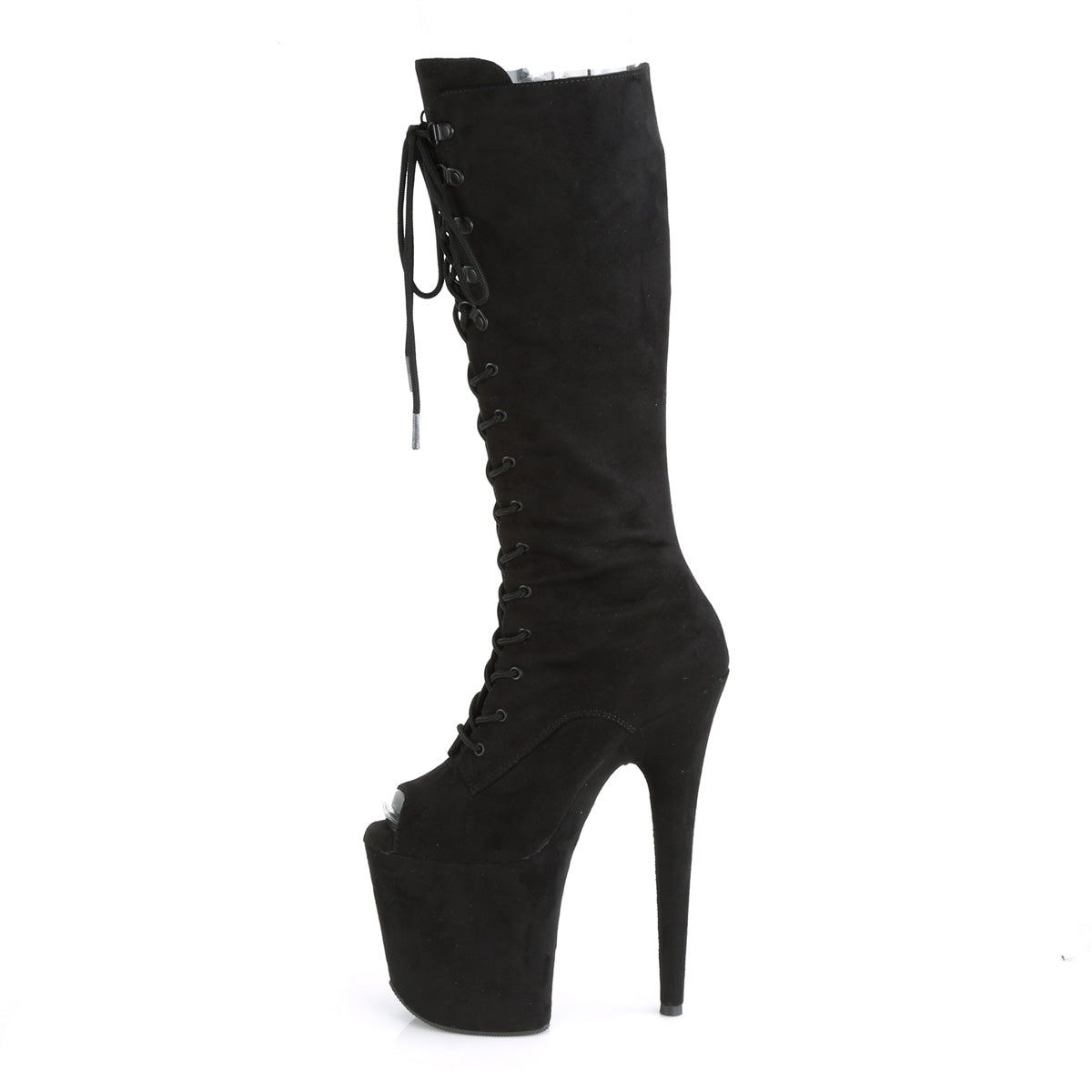 Pleaser Flamingo 2051FS Lace-Up Knee High Boot - Bild 3
