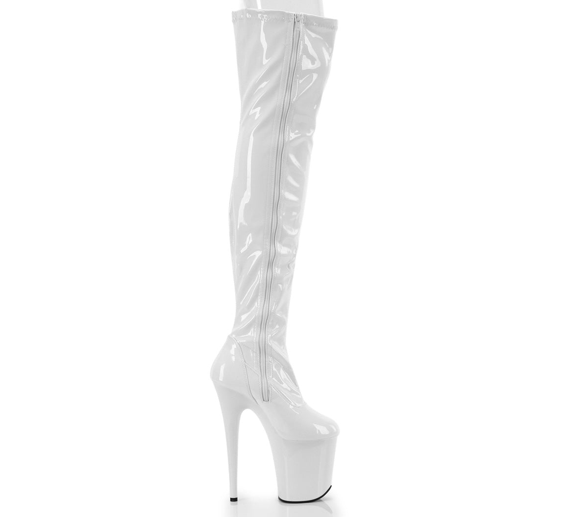 Pleaser Flamingo 3000 Boot - White - Bild 3