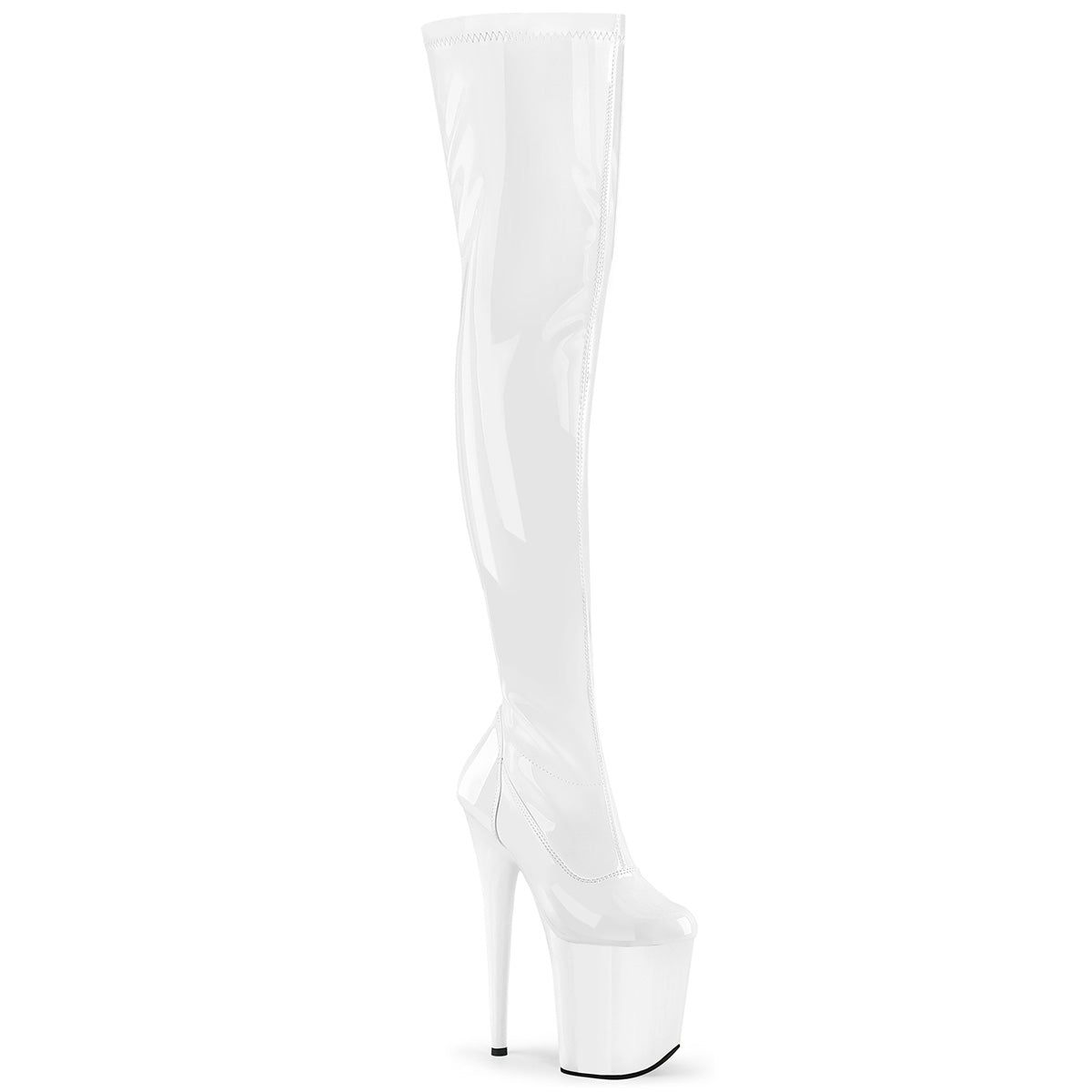 Pleaser Flamingo 3000 Boot - White