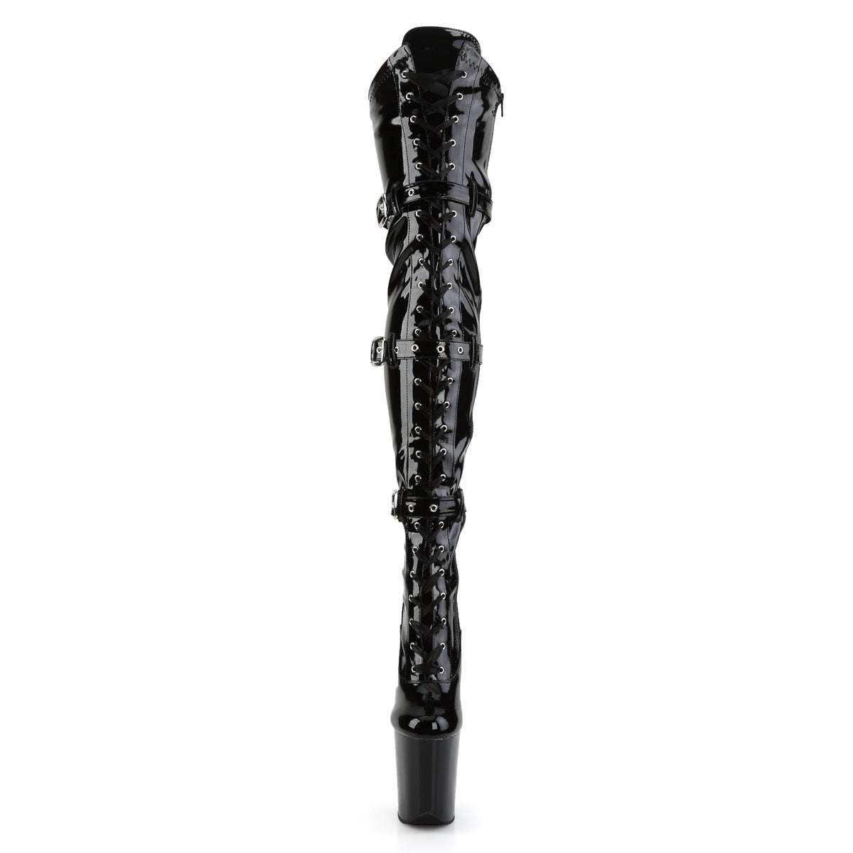 Pleaser Flamingo 3028 Buckle Boot - Black - Bild 2