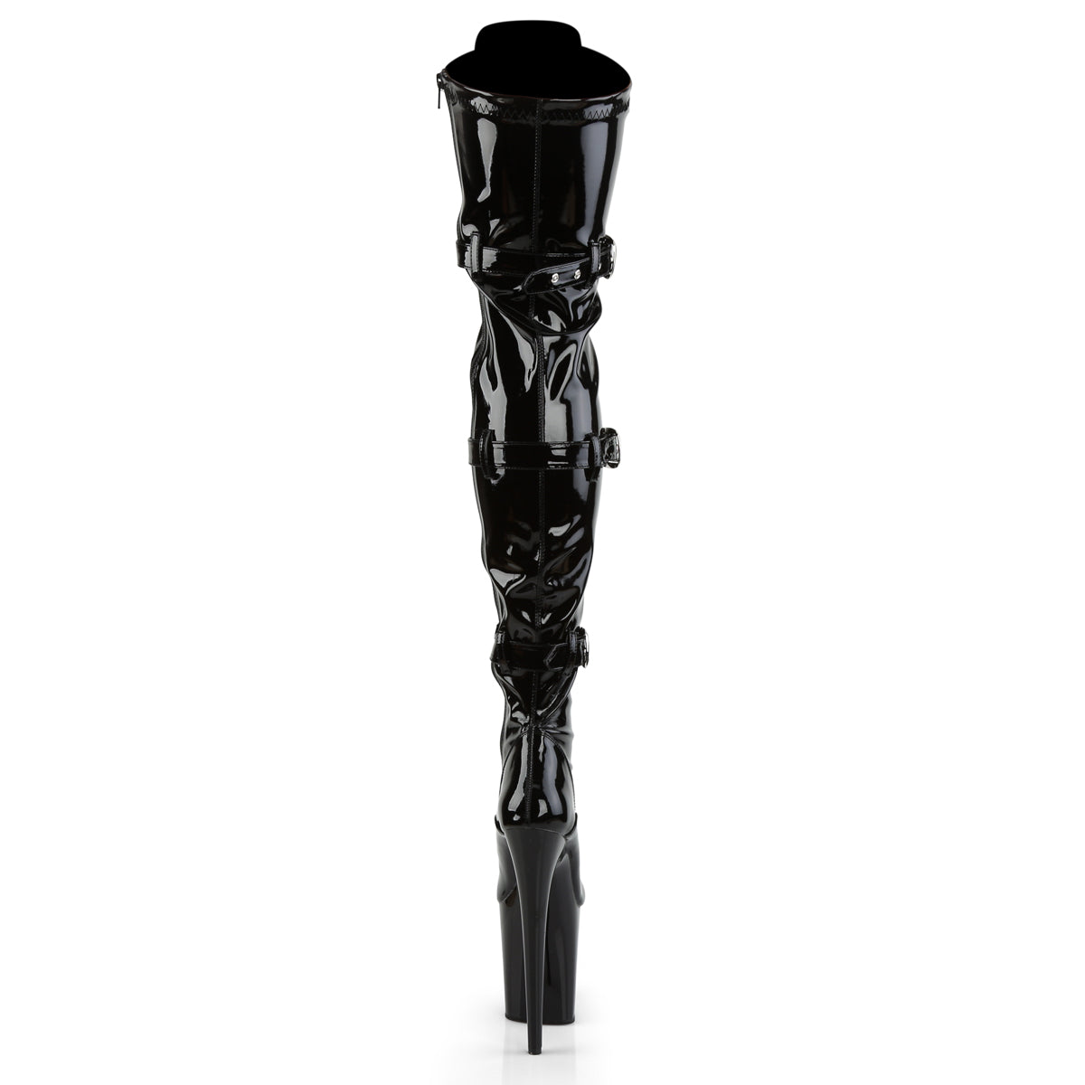 Pleaser Flamingo 3028 Buckle Boot - Black - Bild 4
