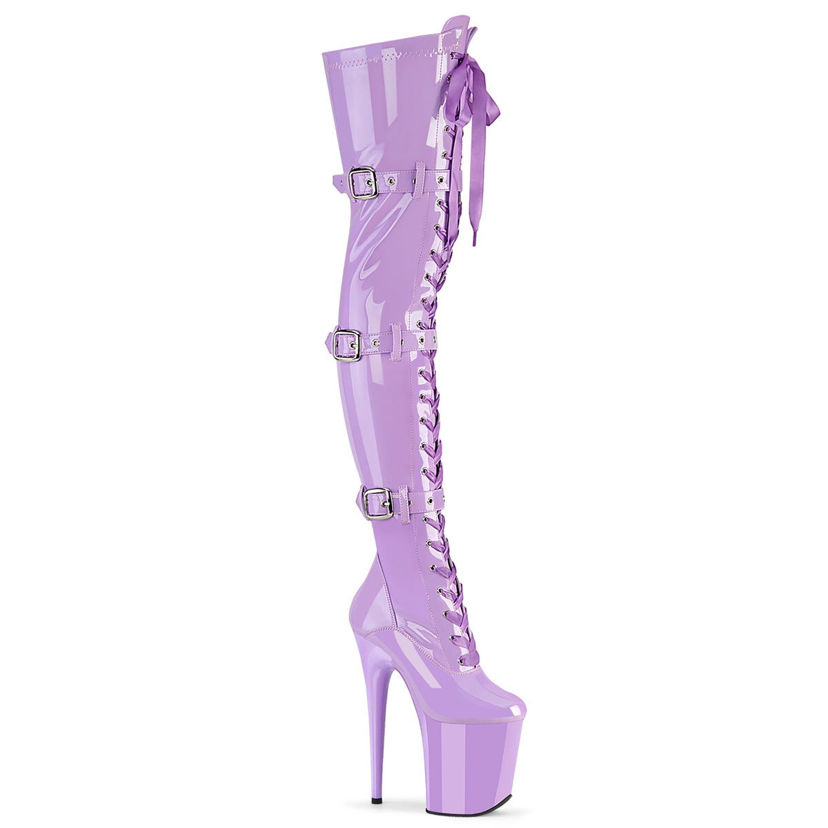 Pleaser Flamingo 3028 Lace-Up Boot