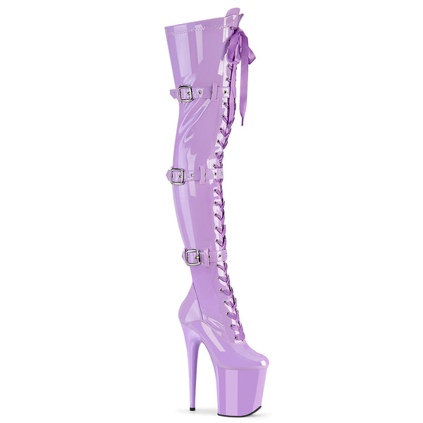 Pleaser Flamingo 3028 Lace-Up Boot