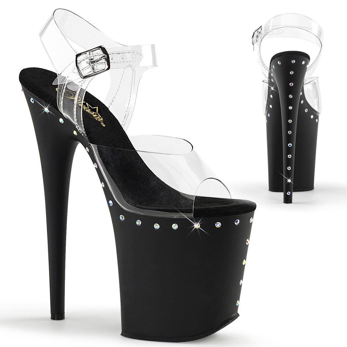 Pleaser Flamingo 808ABLS Strap Sandal