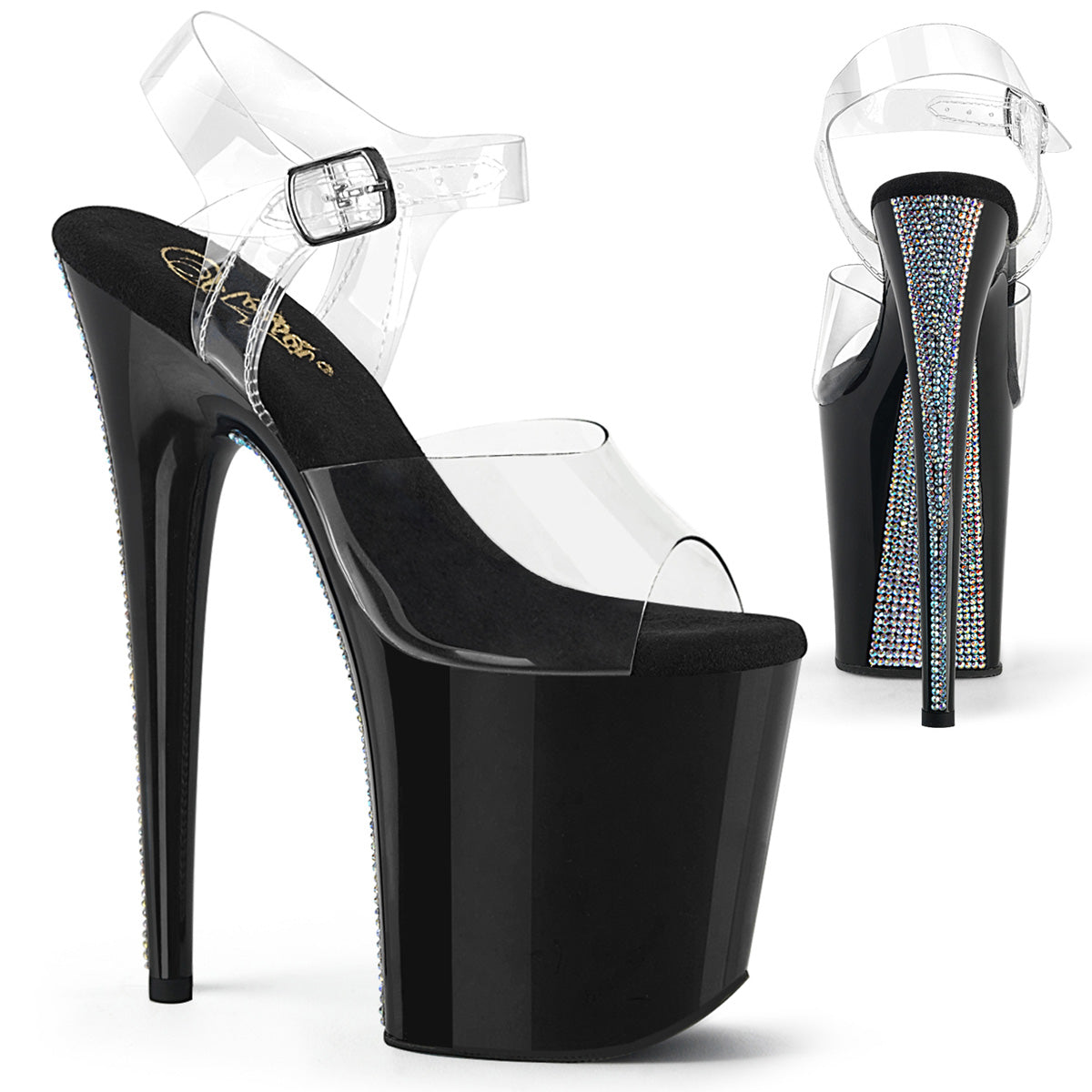 Pleaser Flamingo 808CRS-2 Strap Sandal