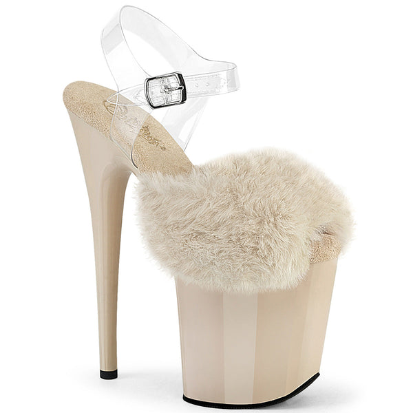 Pleaser Flamingo 808FUR Strap Sandal