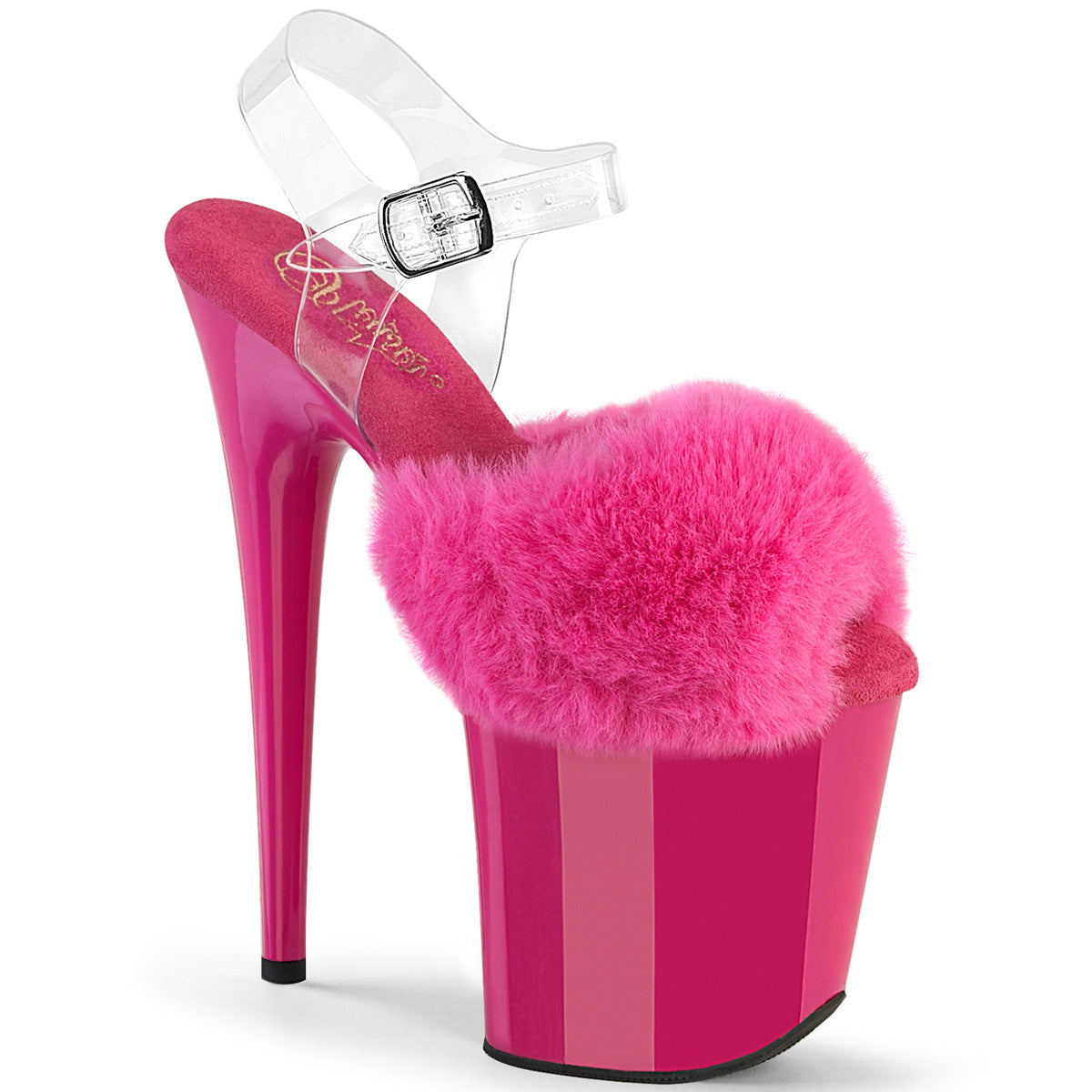 Pleaser Flamingo 808FUR Strap Sandal