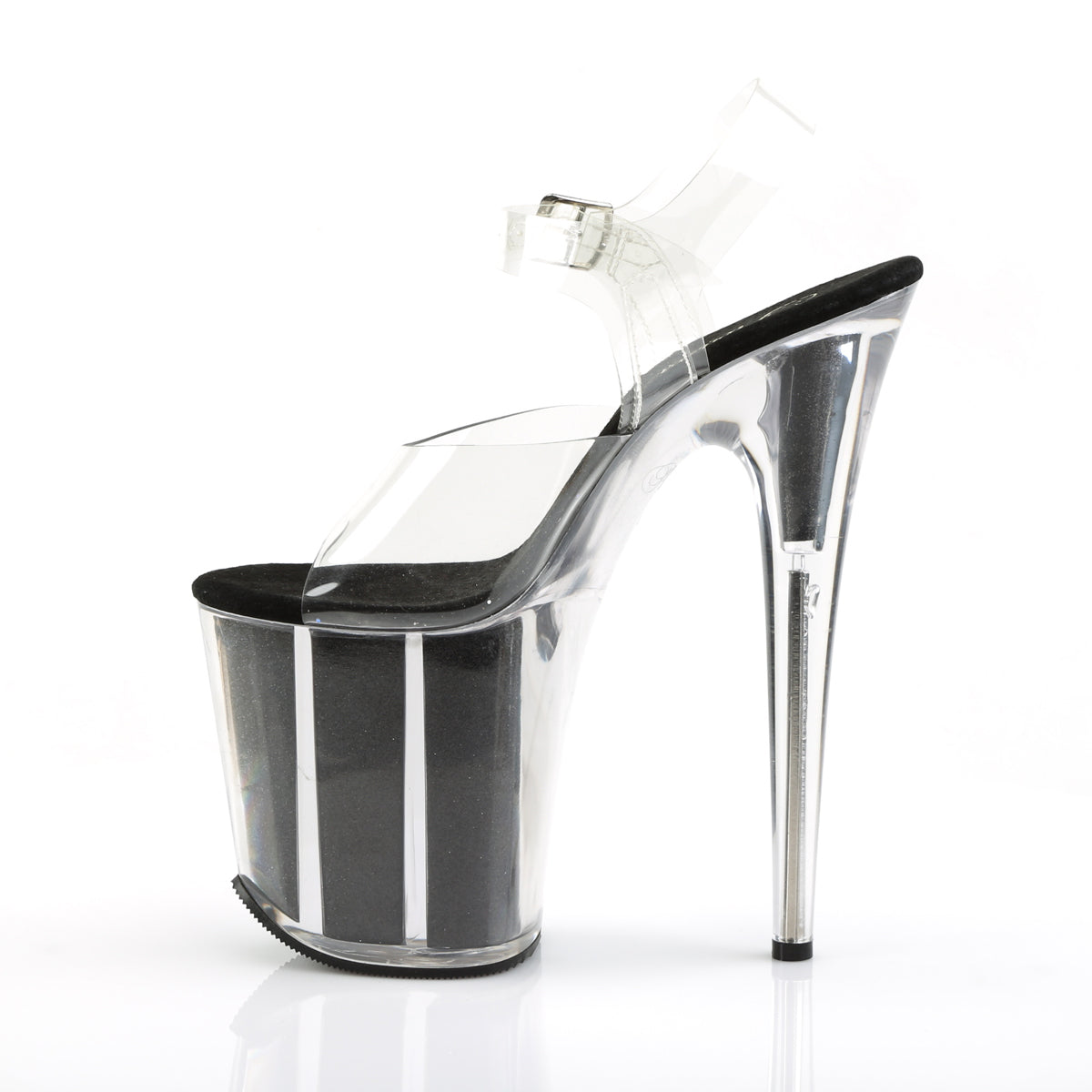 Pleaser Flamingo 808G Glitter Sandal - Bild 3
