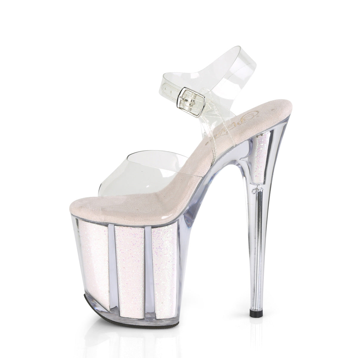 Pleaser Flamingo 808G Glitter Sandal - Bild 3