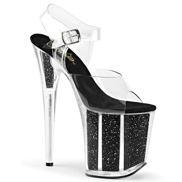 Pleaser Flamingo 808G Glitter Sandal