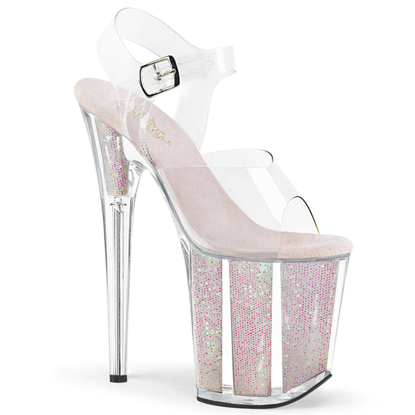 Pleaser Flamingo 808G Glitter Sandal