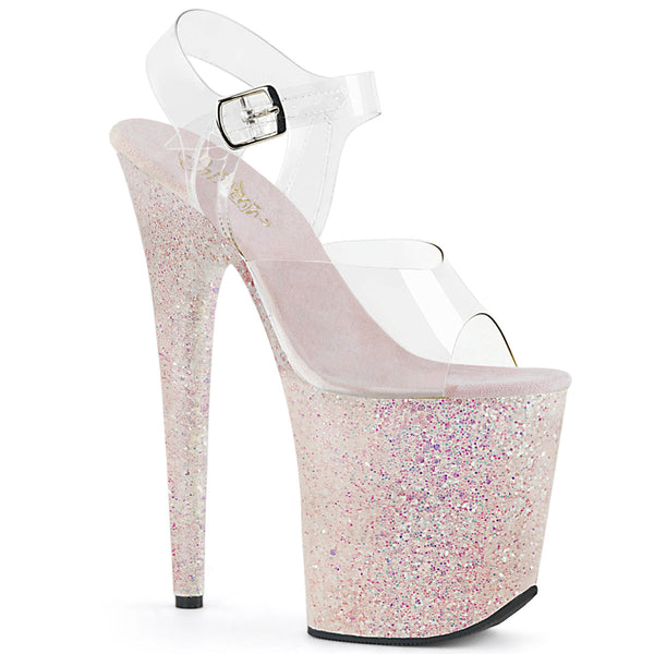Pleaser Flamingo 808LG Glitter Sandal