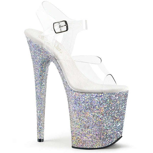 Pleaser Flamingo 808LG Glitter Sandal