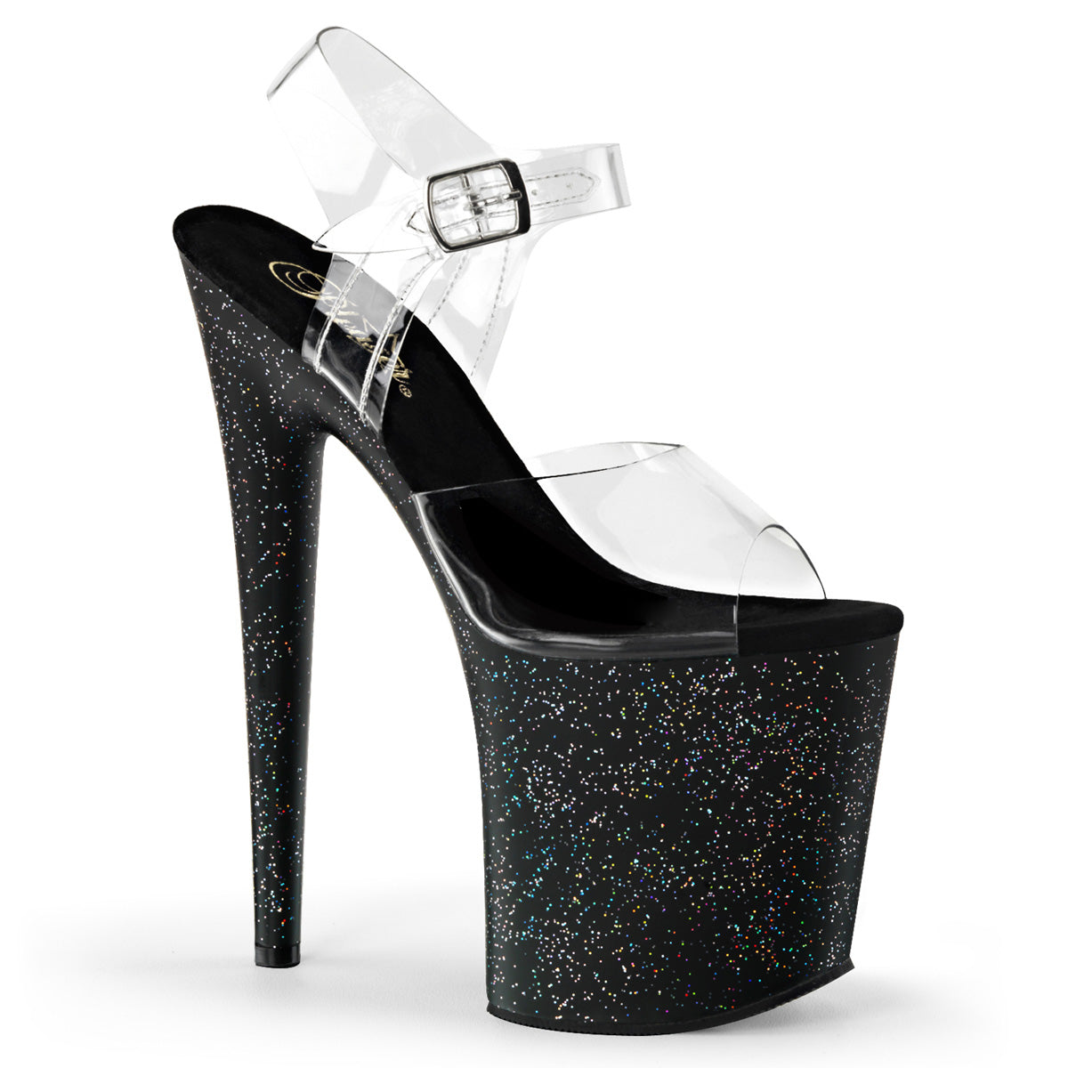 Pleaser Flamingo 808MG Glitter Sandal