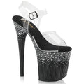 Pleaser Flamingo 808SPKL-02 Strap Sandal