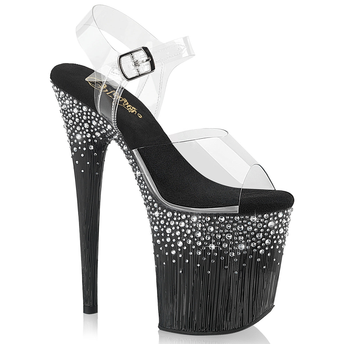 Pleaser Flamingo 808SPKL-02 Strap Sandal